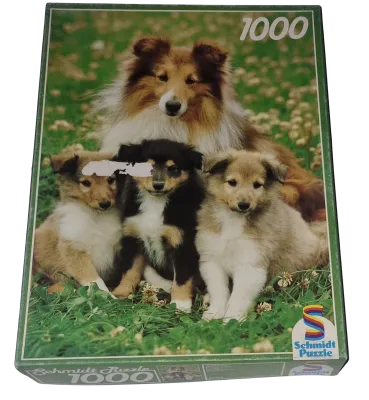 Schmidt Puzzle 1000 Teile 02153 Hundefamilie
