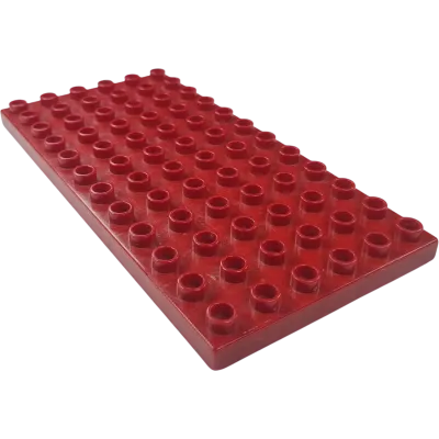 Lego Duplo Platte 6x12 Platte 4196 Rotbraun