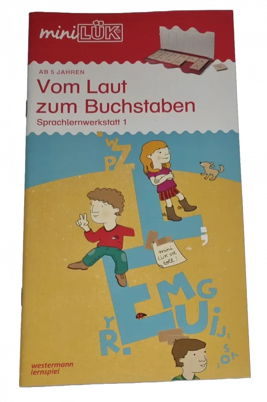 Mini Lük Vom Laut zum Buchstaben Sprachlernwerkstatt 1