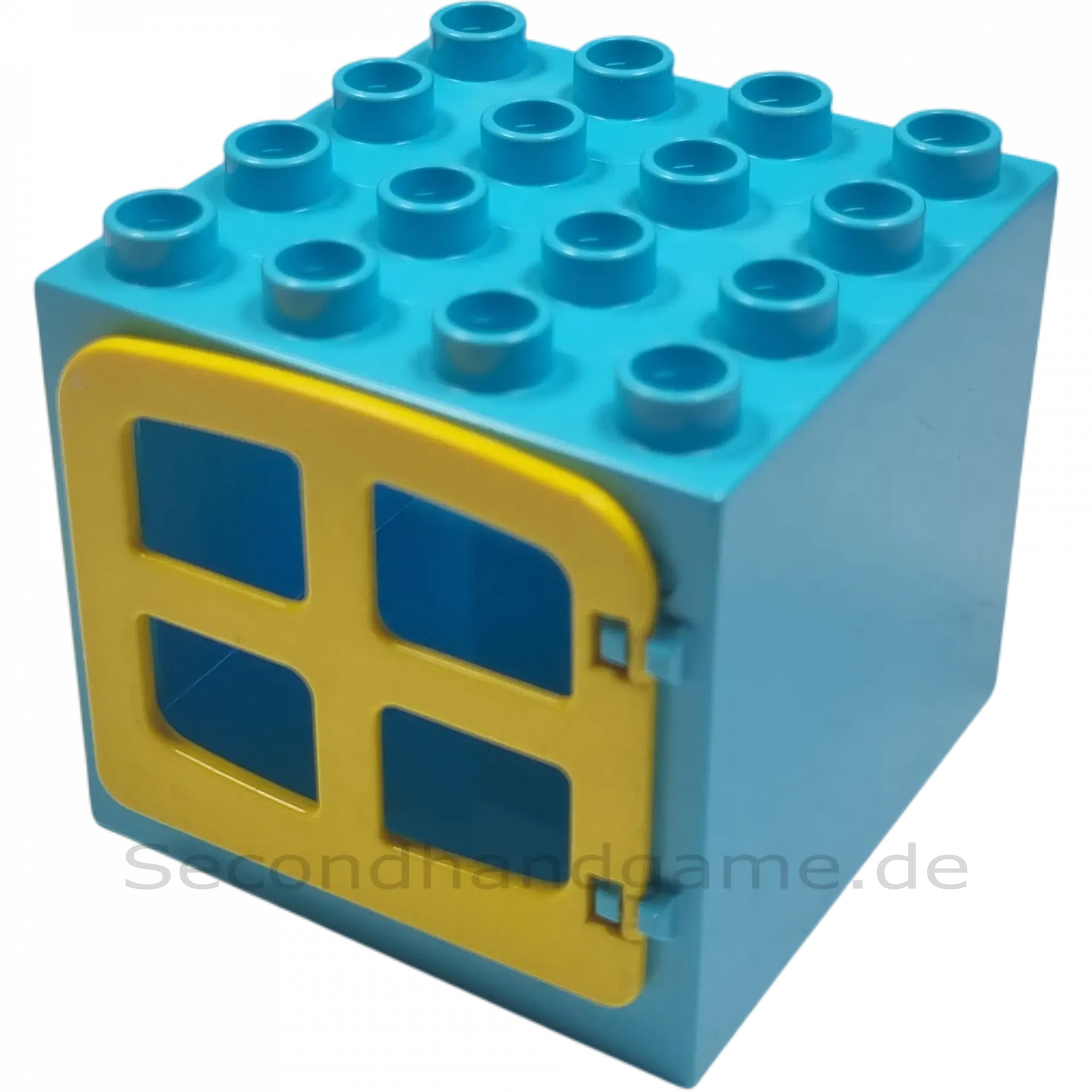 Lego Duplo Fenster 4x4 Fenster Azur Gelb