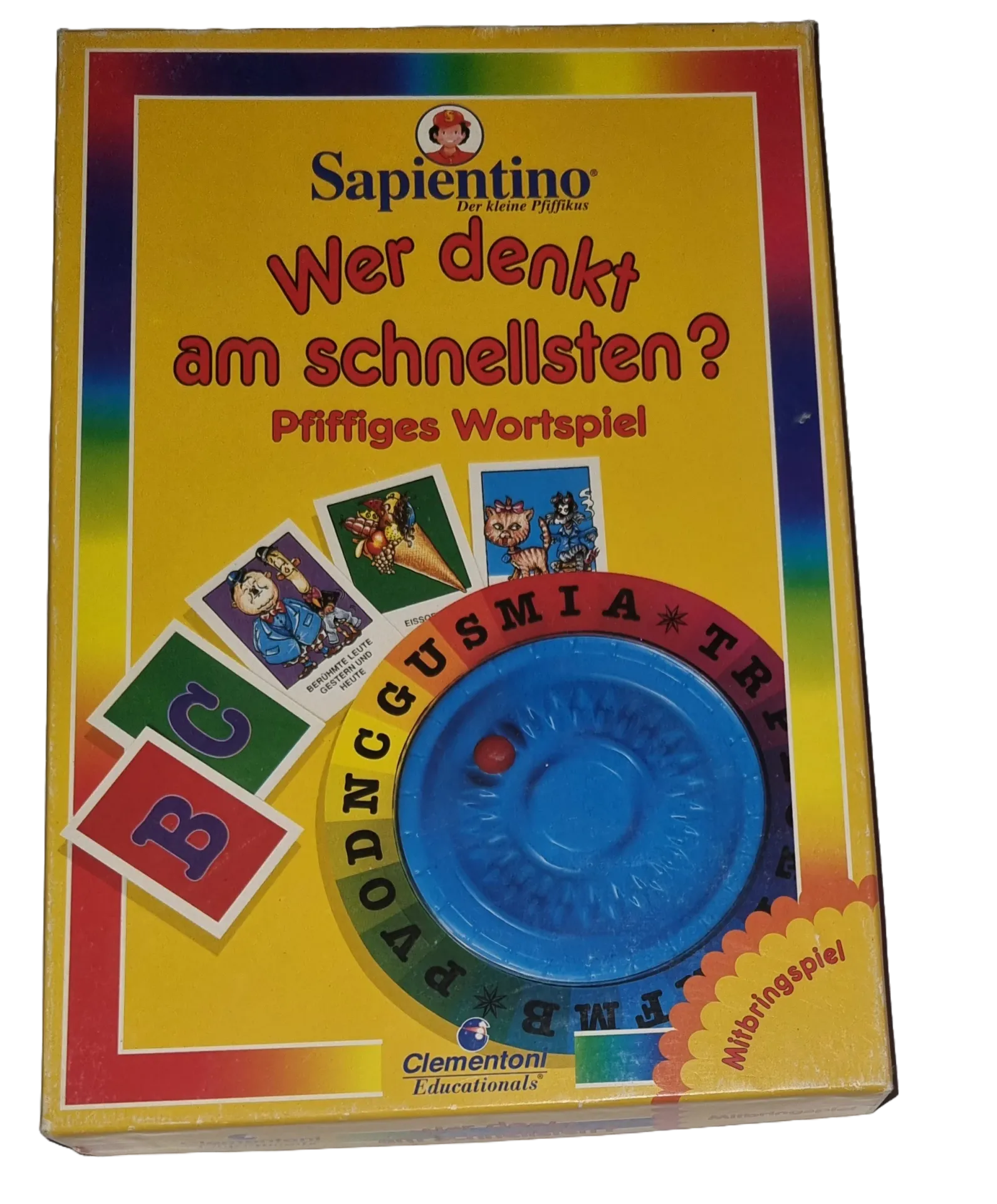 Clementoni Wer denkt am schnellsten? Pfiffiges Wortspiel