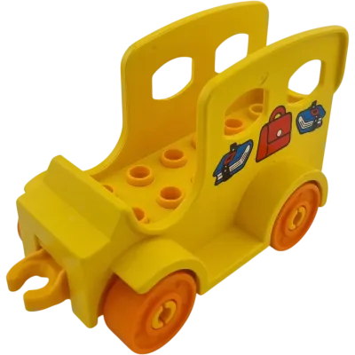 Lego Duplo Auto Schulbus Gelb Orange