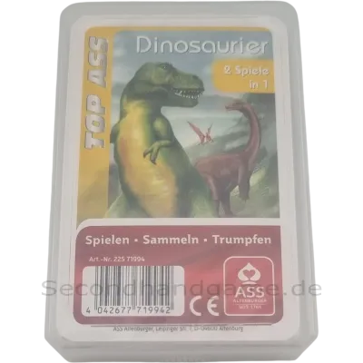 ASS Top Ass Dinosaurier Kartenspiel 225 71994 ab 4 Jahre