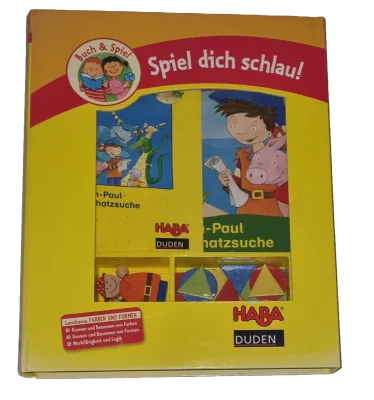 Haba Duden Piraten-Paul auf Schatzsuche Spiel & Buch