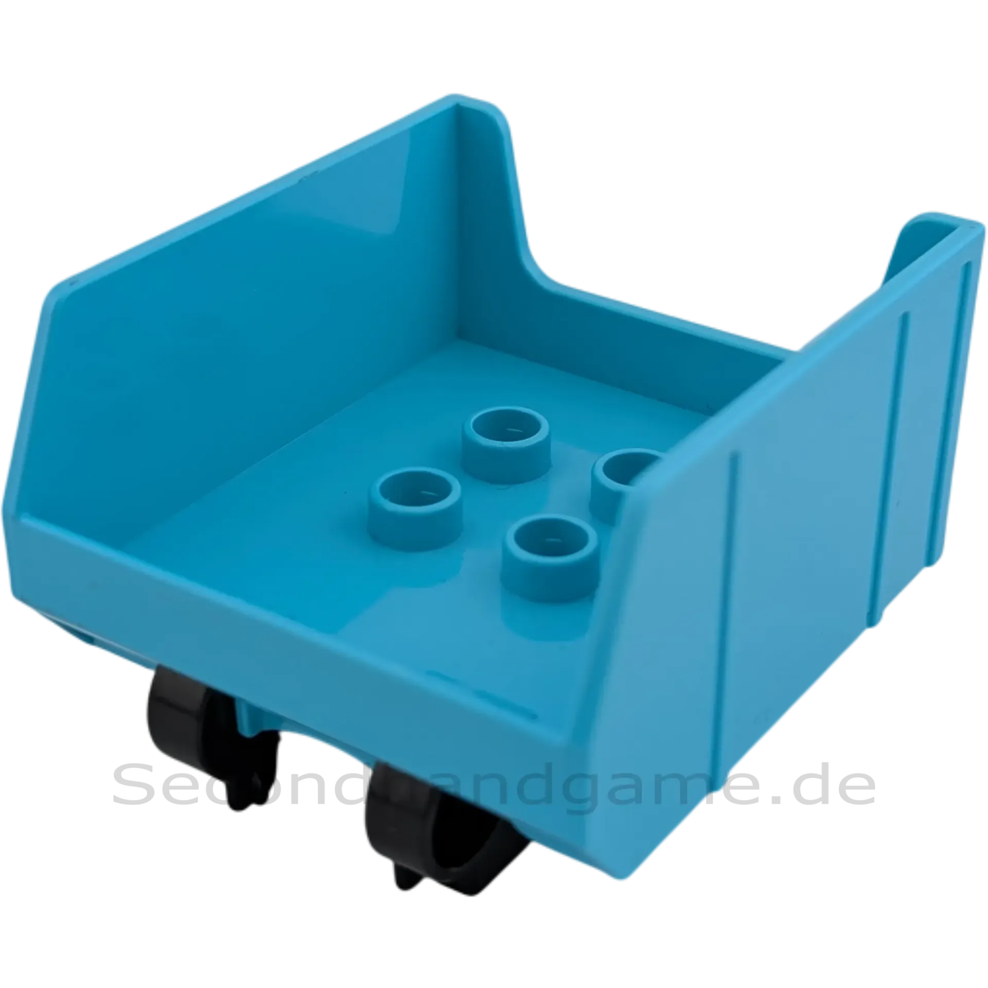 Lego Duplo 14084 Anhänger Aufsatz Azur mit Schwarz kippbar