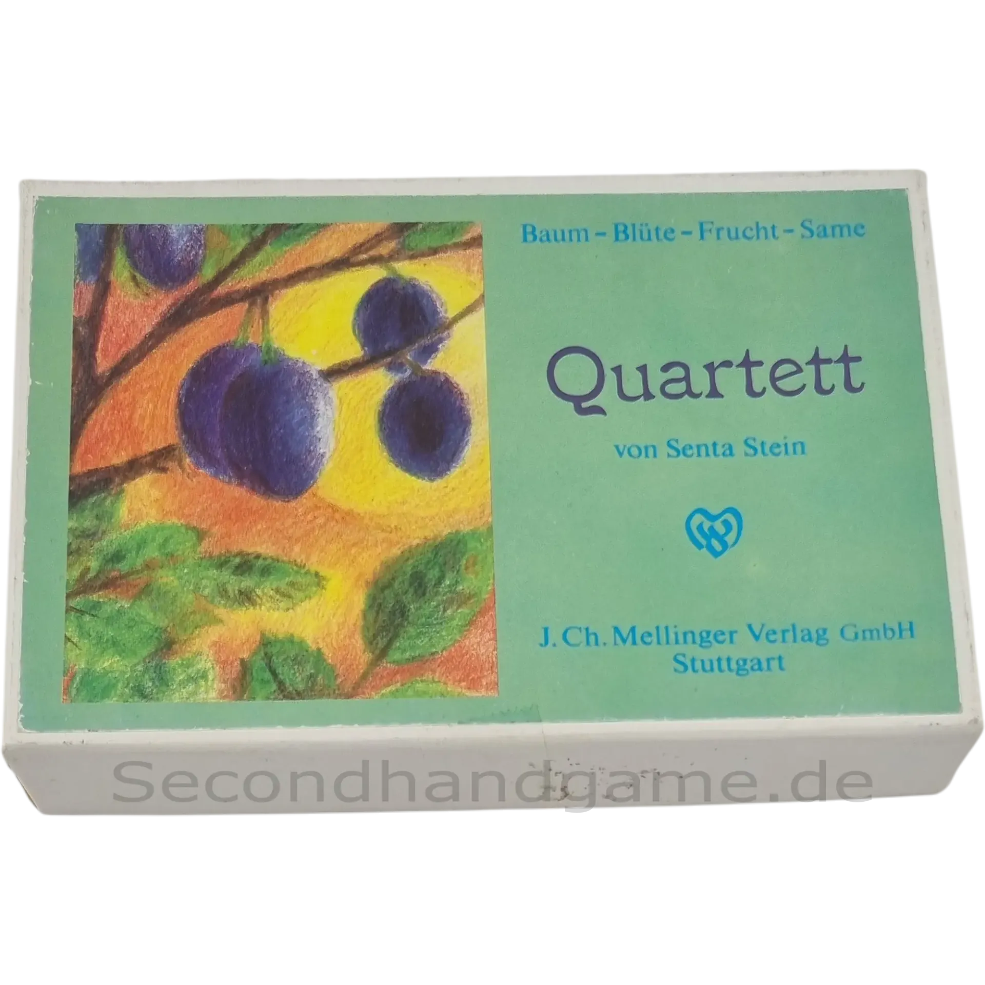 Baum - Blüte - Frucht - Same Quartett von Senta Stein