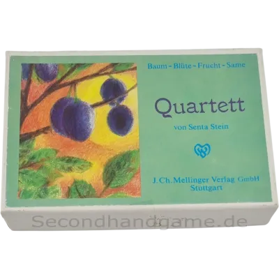 Baum - Blüte - Frucht - Same Quartett von Senta Stein