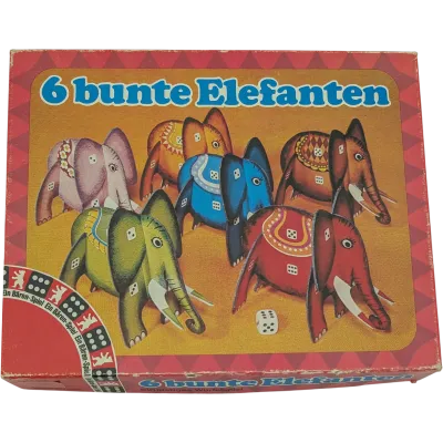 Berliner Spiele 6 bunte Elefanten