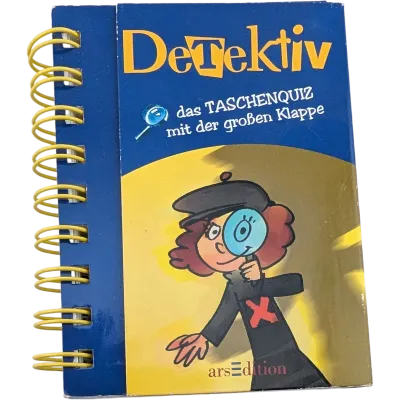 arsEdition Detektiv Das Taschenquiz mit der großen Klappe