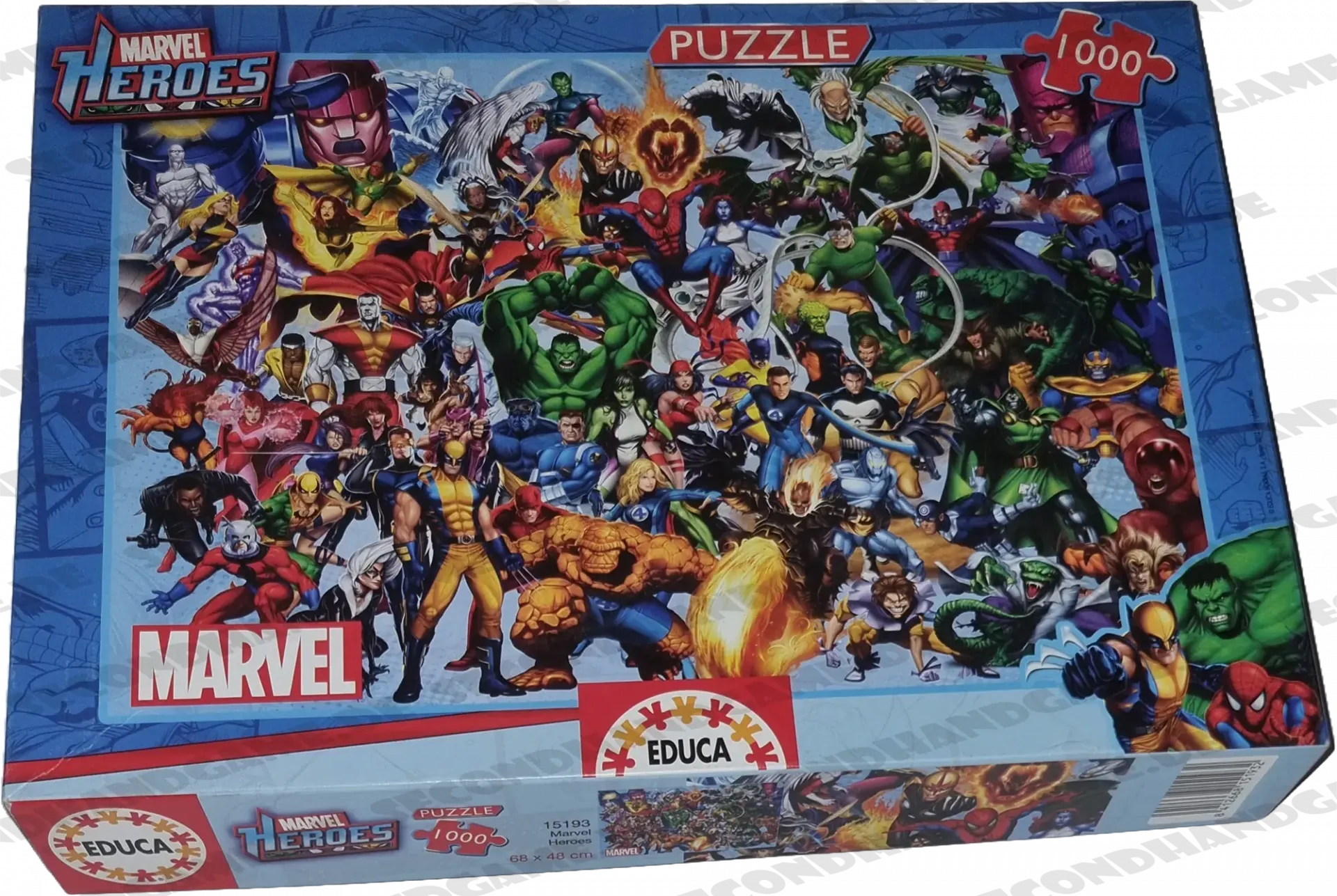 Educa Puzzle 1000 Teile 15193 Marvel Heroes
