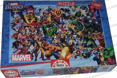 Educa Puzzle 1000 Teile 15193 Marvel Heroes