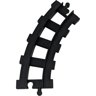 Lego Duplo Schiene Kurve Schwarz