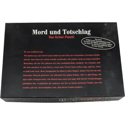 Büchergilde Krimi-Puzzle Mord und Totschlag 300 Teile, ab 9 Jahren