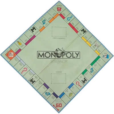 Spielplan Spielbrett Monopoly Englische Ausgabe