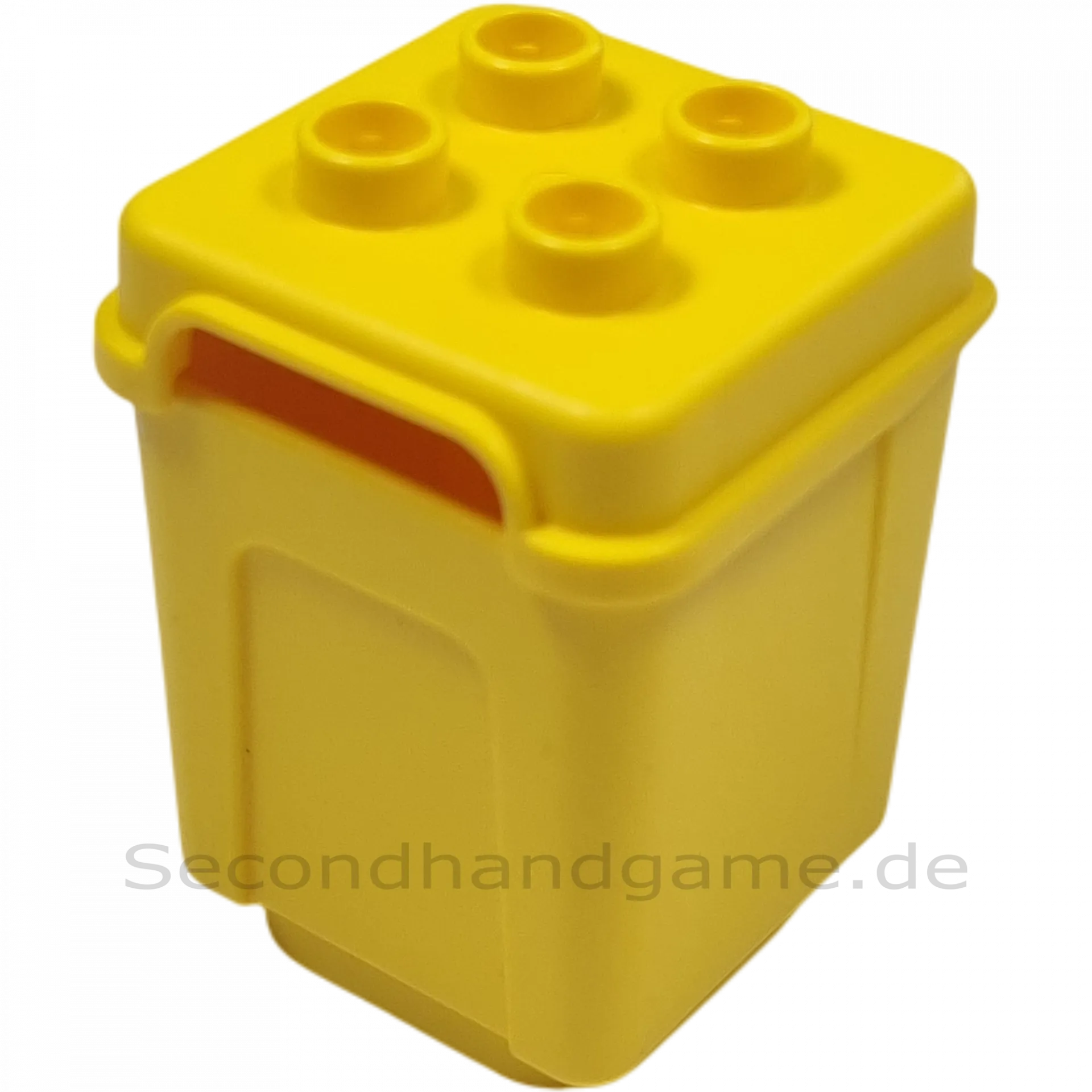 Lego Duplo Mülltonne Gelb
