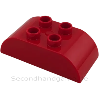 Lego Duplo 98223 Dachstein 2x4 Rot