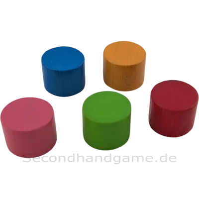 FX Schmid Wunder Watschler Spielsteine Ersatz Holz 2x1,5cm