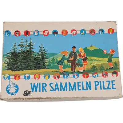 Brettspiel Wir sammeln Pilze, alte Version