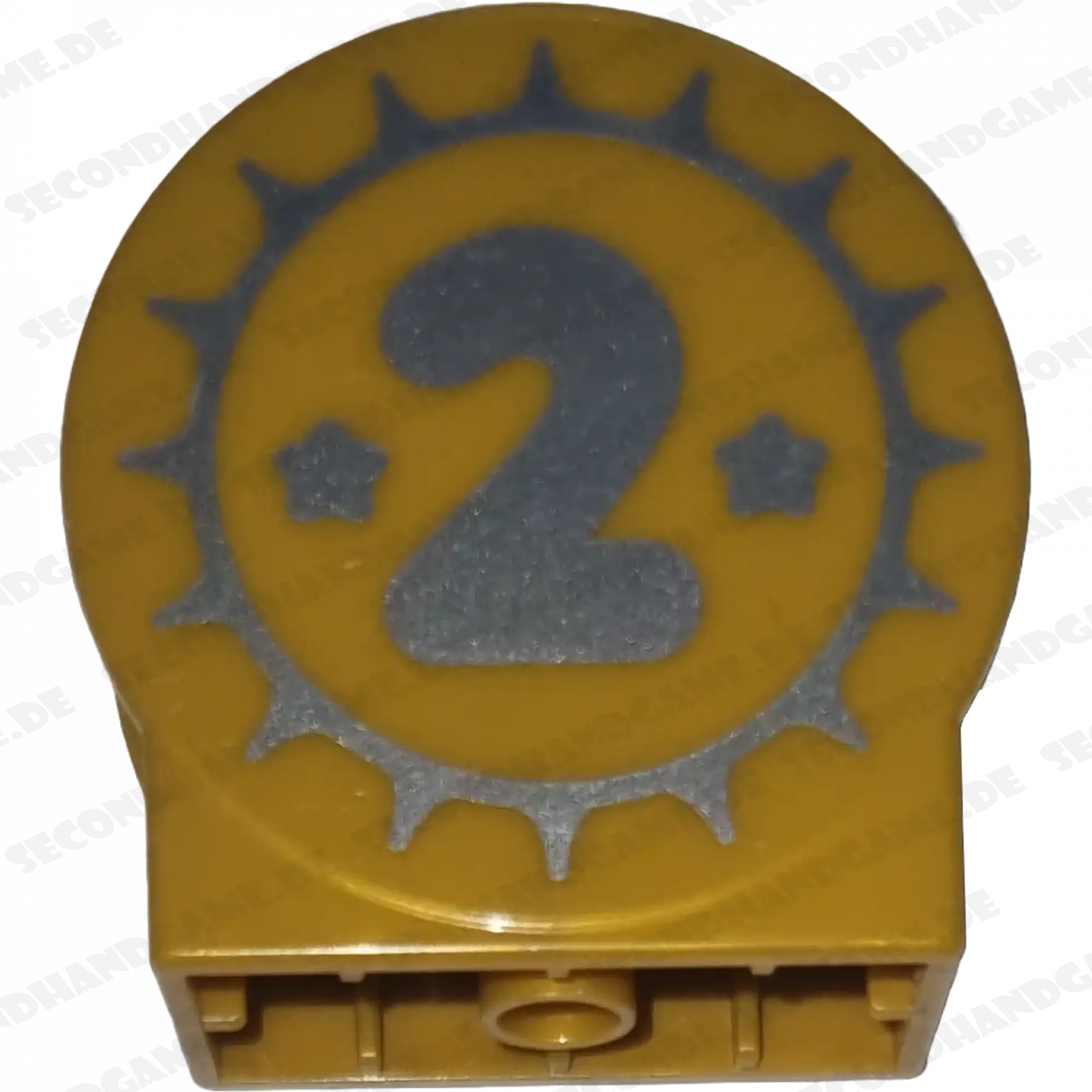 Lego Duplo 14222 Rund Gold Zahl Zwei