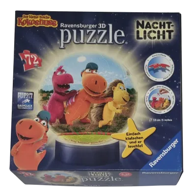 Ravensburger Puzzleball 121588 Nachtlicht der kleine Drache Kokosnuss