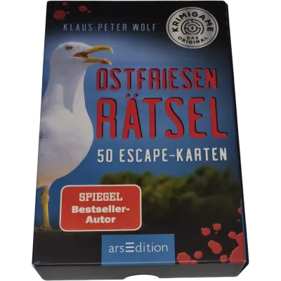 ars Edition Ostfriesen Rätsel 50 Escape Karten Krimigame