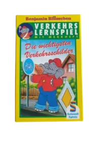 Schmidt Spiele Benjamin Blümchen Verkehrs Lernspiel mit Merkheft Die wichtigsten Verkehrsschilder