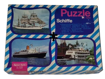 Spear-Spiel Puzzle Schiffe 54 Teile 33088