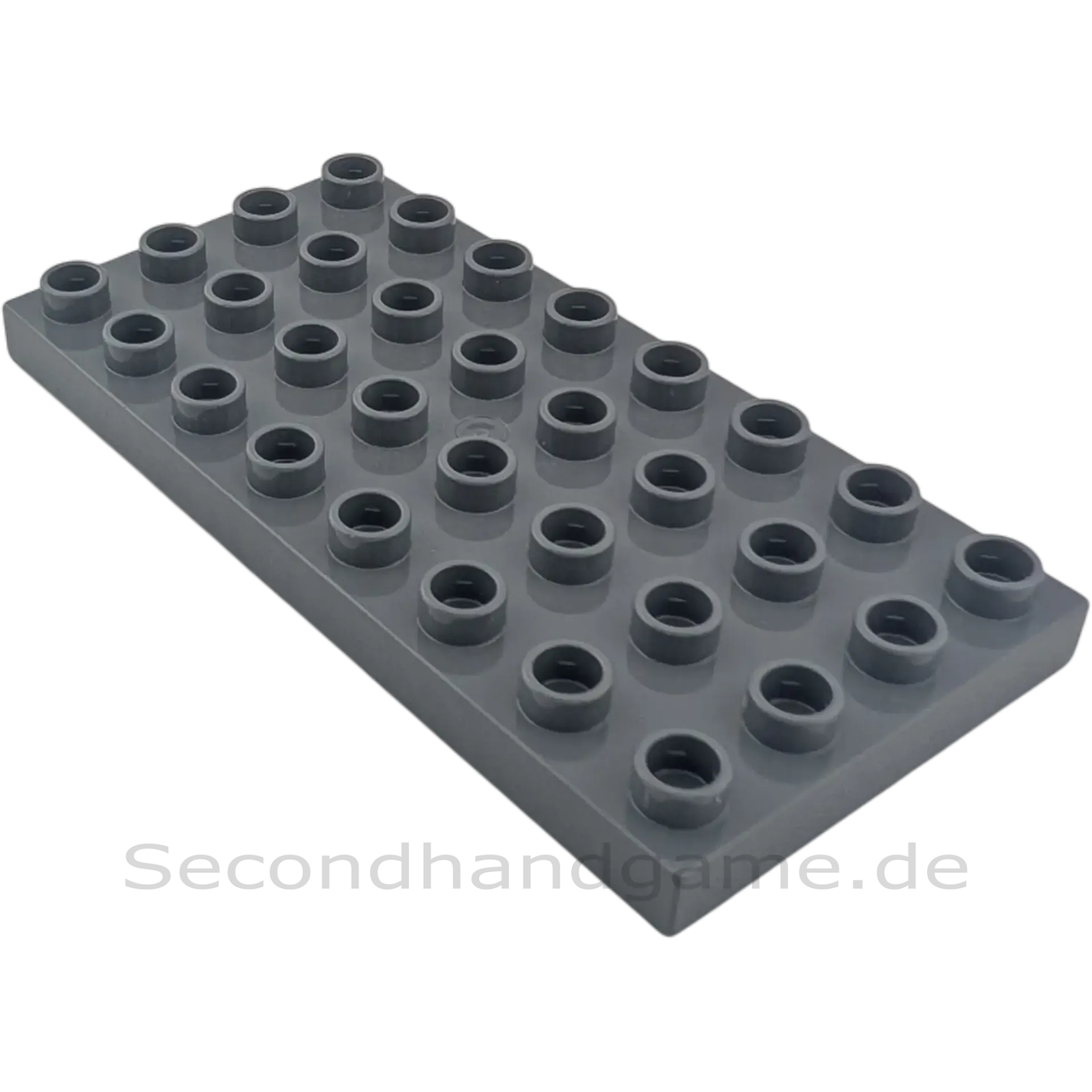Lego Duplo Platte 4x8 Dunkelgrau 4672