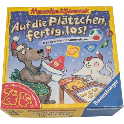 Ravensburger Mauseschlau & Bärenstark Auf die Plätzchen, fertig los!