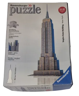 Ravensburger 3D Puzzle 216 Teile 125531 Empire State Building