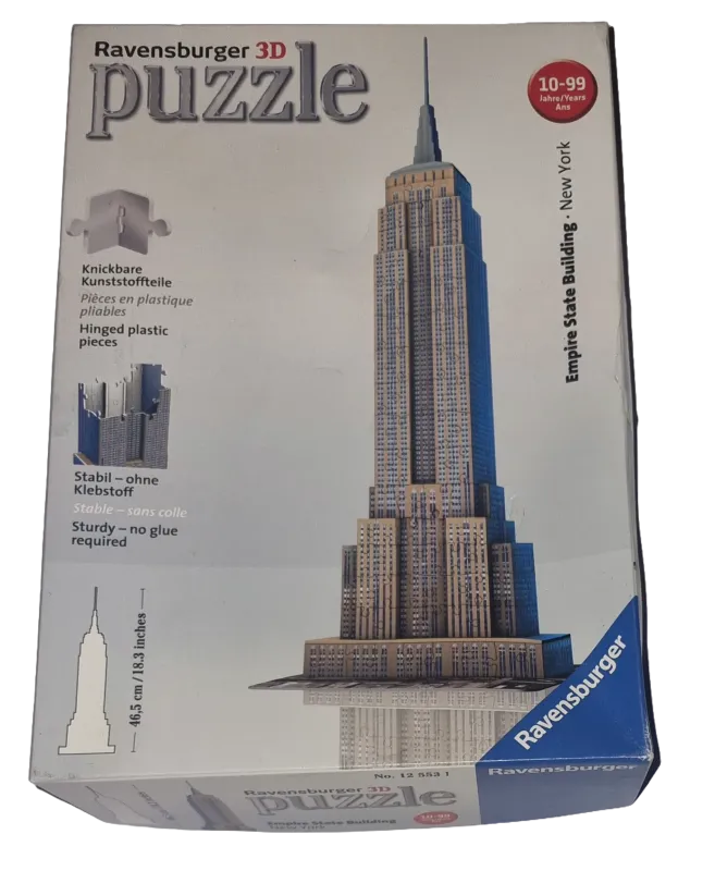 Ravensburger 3D Puzzle 216 Teile 125531 Empire State Building