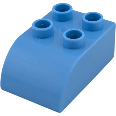 Lego Duplo 2x3 Dachstein 2302 Blaugrau