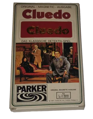 Parker Original Magnetic Ausgabe Cluedo