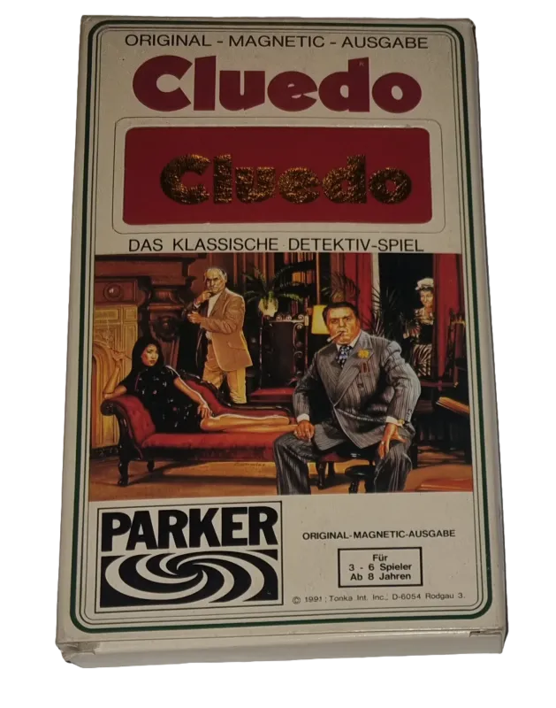 Parker Original Magnetic Ausgabe Cluedo