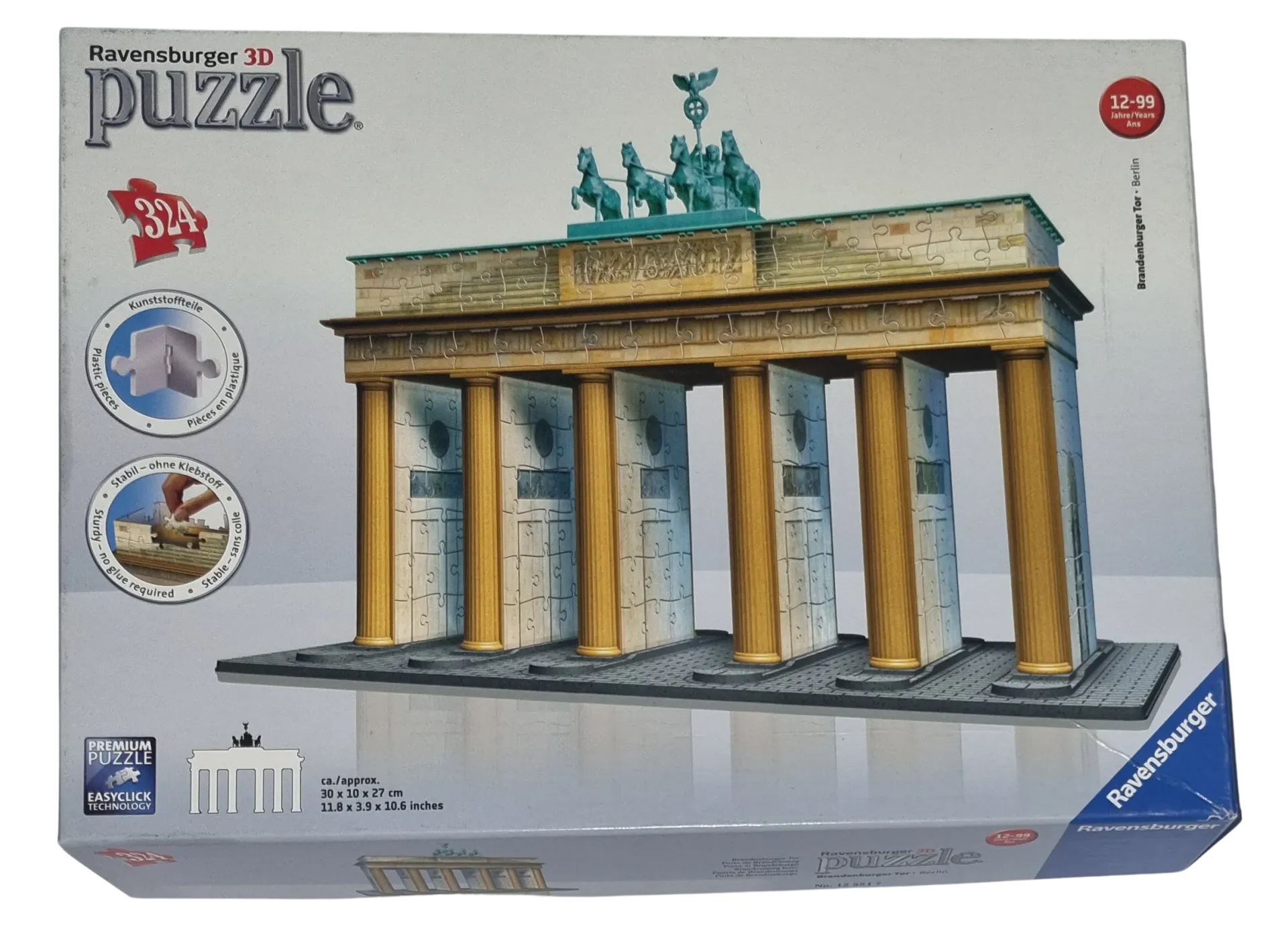 Ravensburger 3D Puzzle 324 Teile 125517 Brandenburger Tor
