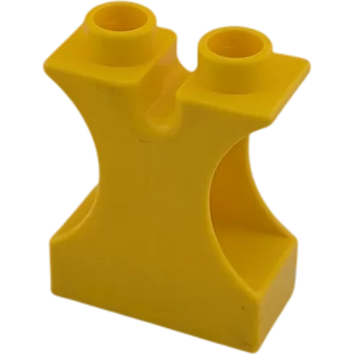 Lego Duplo Stein 1x2x2 Stütze / Dreh-Auflage – Gelb (Art.-Nr. 42234)