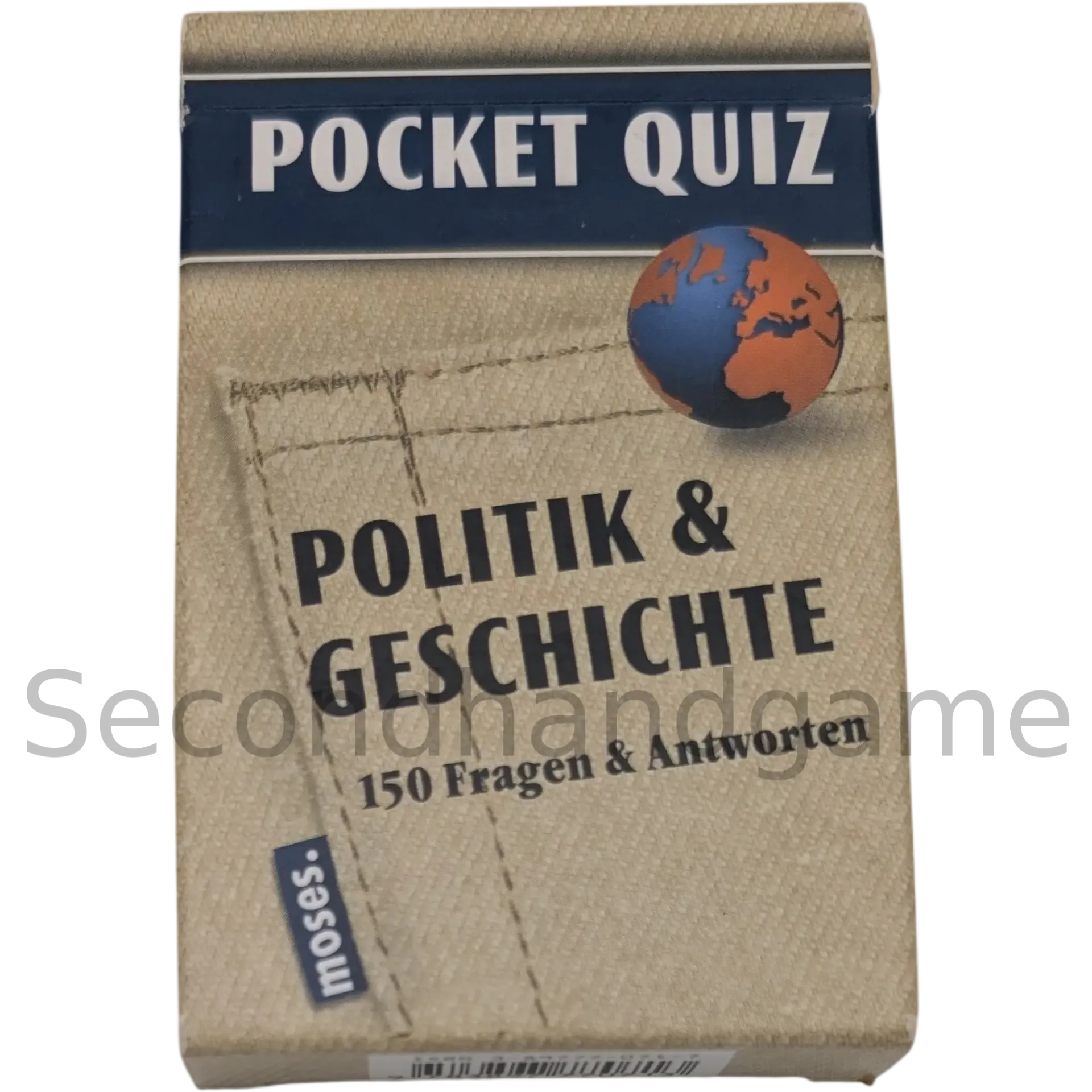Moses Pocket Quiz Politik & Geschichte 150 Fragen & Antworten