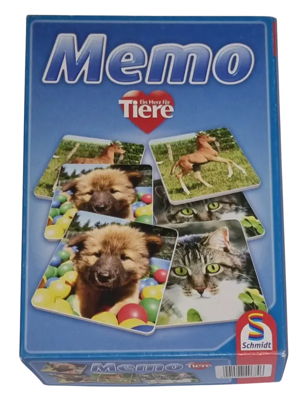 Schmidt Ein Herz für Tiere Memo 49674