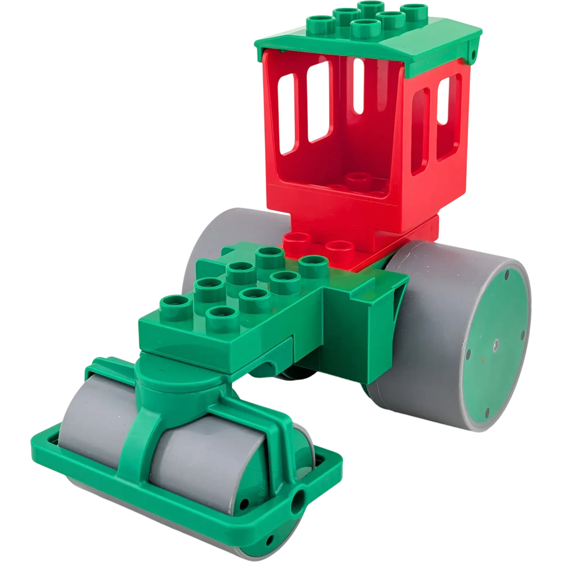 Lego Duplo 42250 Bau Fahrzeug Walze Bob der Baumeister Rollo Dunkelgrün Rot