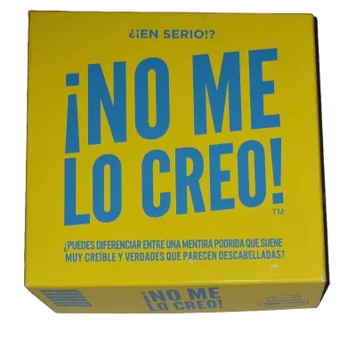 No me lo creo! Ich glaube es nicht!