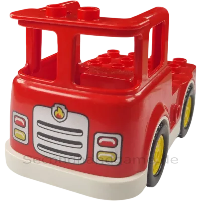Lego Duplo Lastwagen Feuerwehrauto Rot Weiß