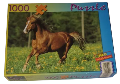 Bookmark Verlag Puzzle 1000 Teile Pferd auf der Weide