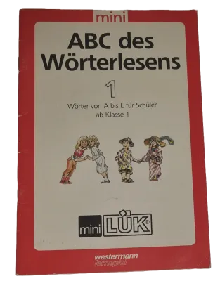 Mini Lük ABC des Wörterlesens 1 Von A bis L