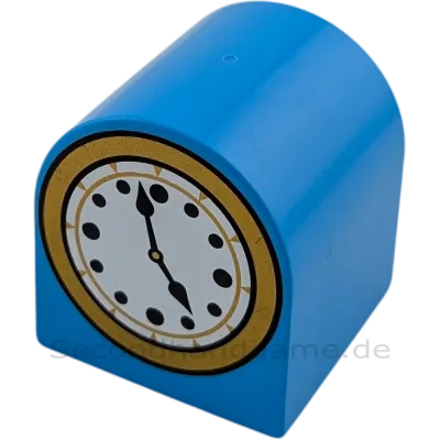 Lego Duplo 3664 Rundstein 2x2x2 Uhr Mittelblau