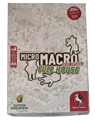 Pegasus Spiele Micro Macro Crime City Full House