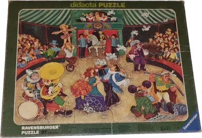 Ravensburger Rahmenpuzzle Didacta Im Zirkus 37 Teile 62354763