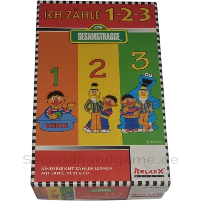 Sesamstrasse ich zähle 1-2-3 kinderleicht zählen lernen ab 4 Jahren