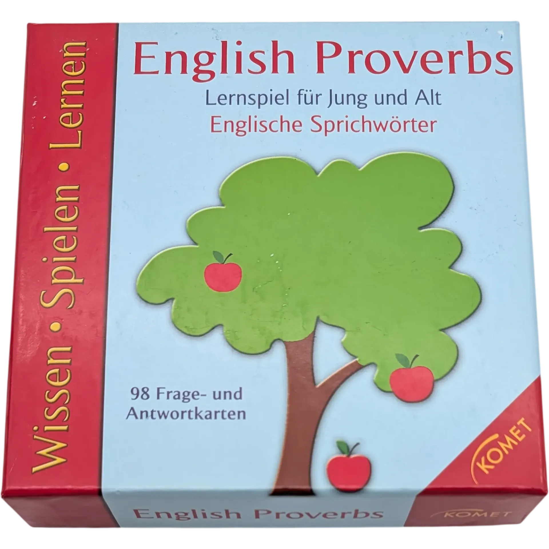 Komet Englisch Proverbs Lernspiel für Jung und Alt Wissen - Spielen - Lernen