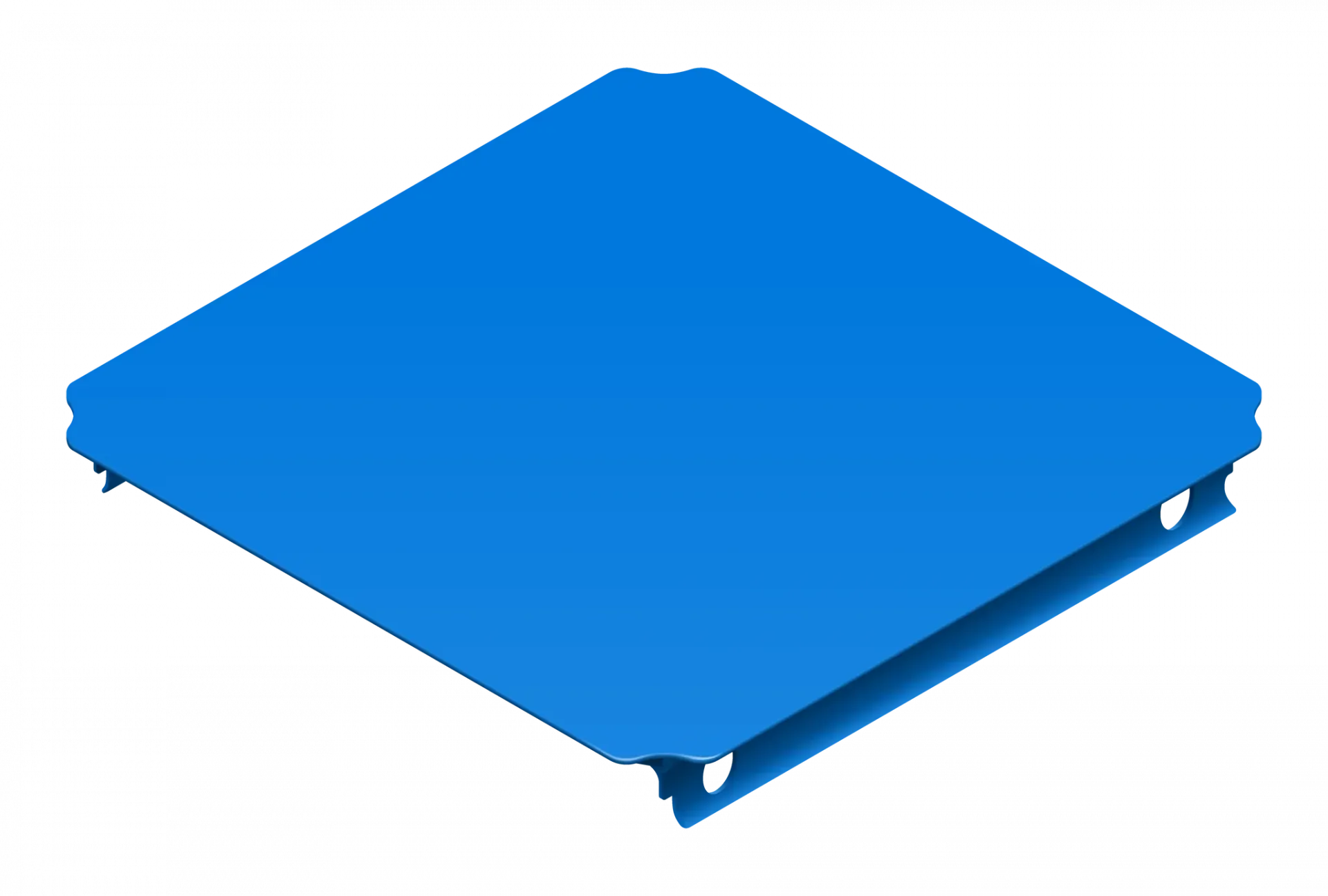 Move and Stic Platte 40 × 40 cm Blau 