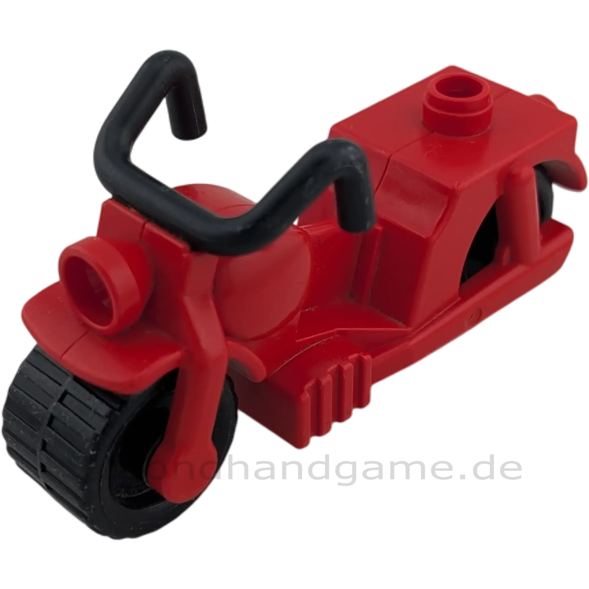 Lego Duplo Motorrad Mofa Rot Schwarz